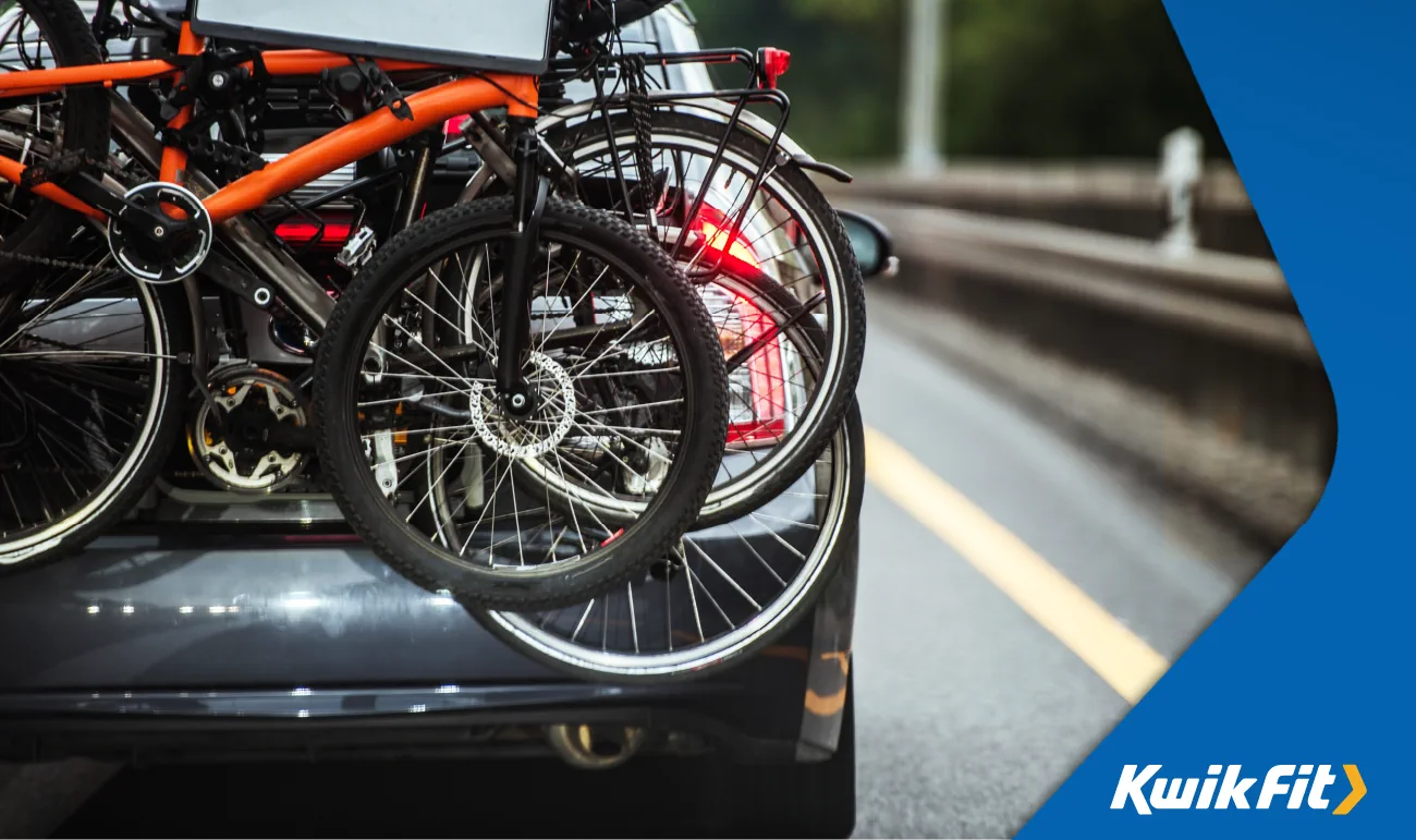 car boot bike rack