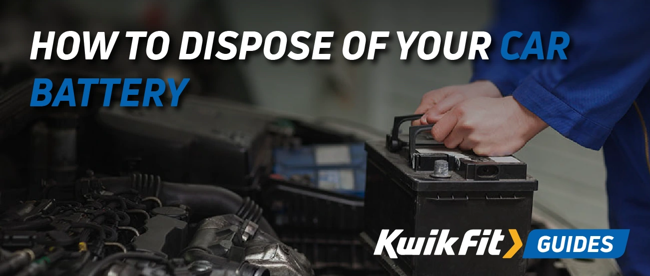 How to dispose of your car battery